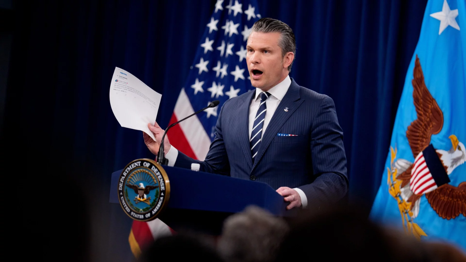 САЩ няма да разширяват операция "Епична ярост" в Иран