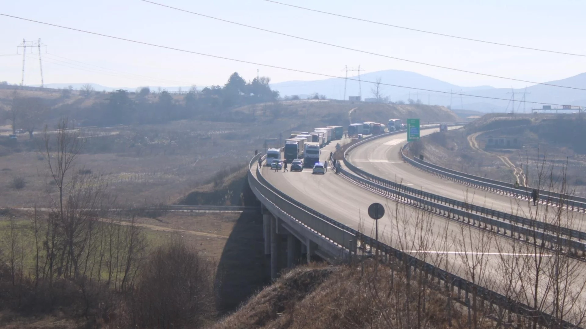 Ограничения на движението по АМ “Струма“ в посока София