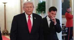 Лионел Меси с тежък гаф: Милиони го намразиха, след като направи ТОВА до Тръмп (ВИДЕО)