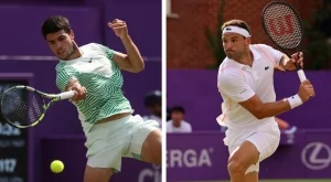 Тенис НА ЖИВО: Григор Димитров - Карлос Алкарас, зрелище на Индиън Уелс!