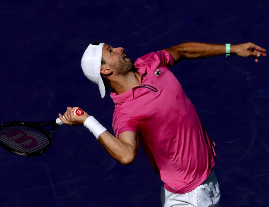 НА ЖИВО: Григор Димитров - Карлос Алкарас 2:6, 0:0