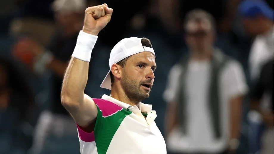 Болезнената загуба от Алкарас се превърна в "сладка награда" за Григор Димитров