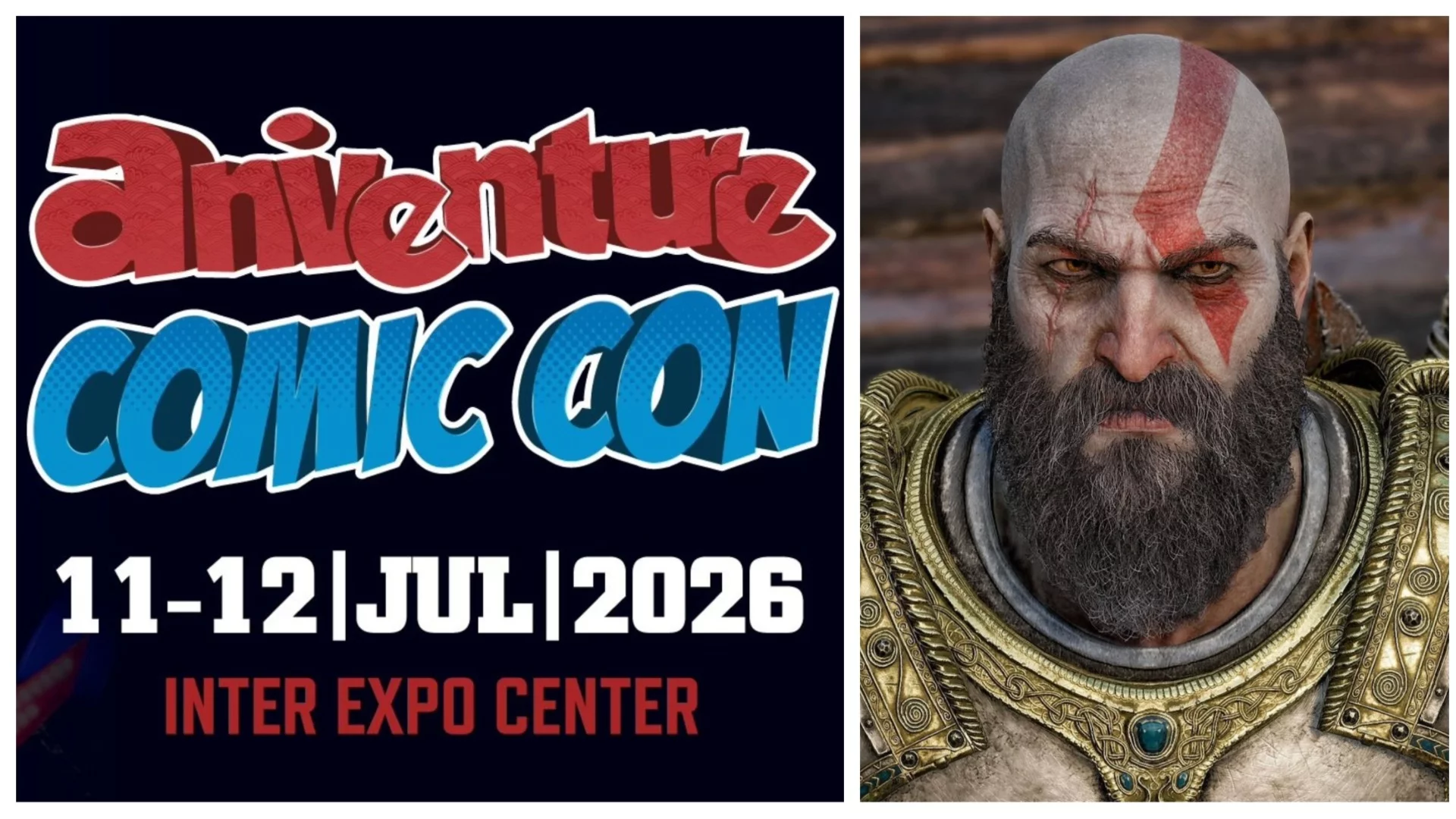 KRATOS (Christopher Judge) идва в България за Aniventure Comic Con 2026