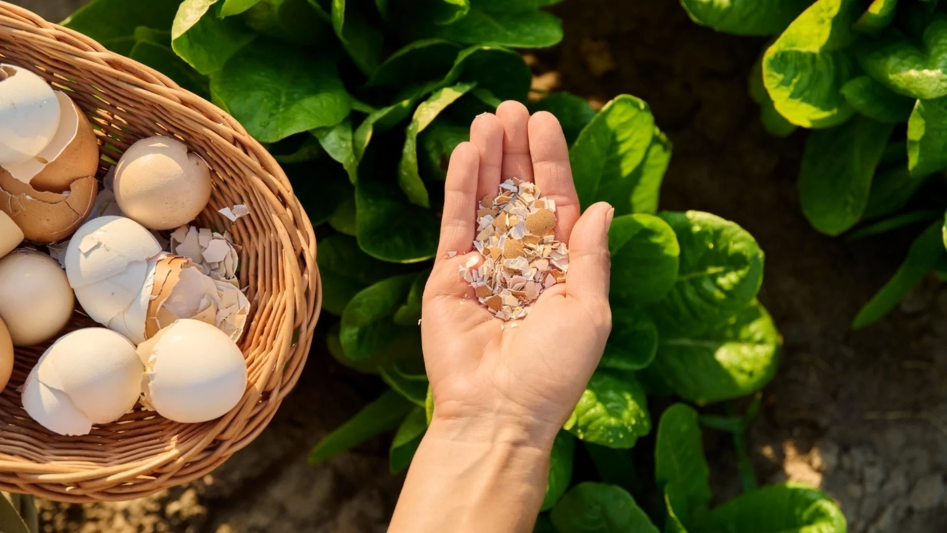 Защо старите градинари слагат счупени яйчени черупки в лехите