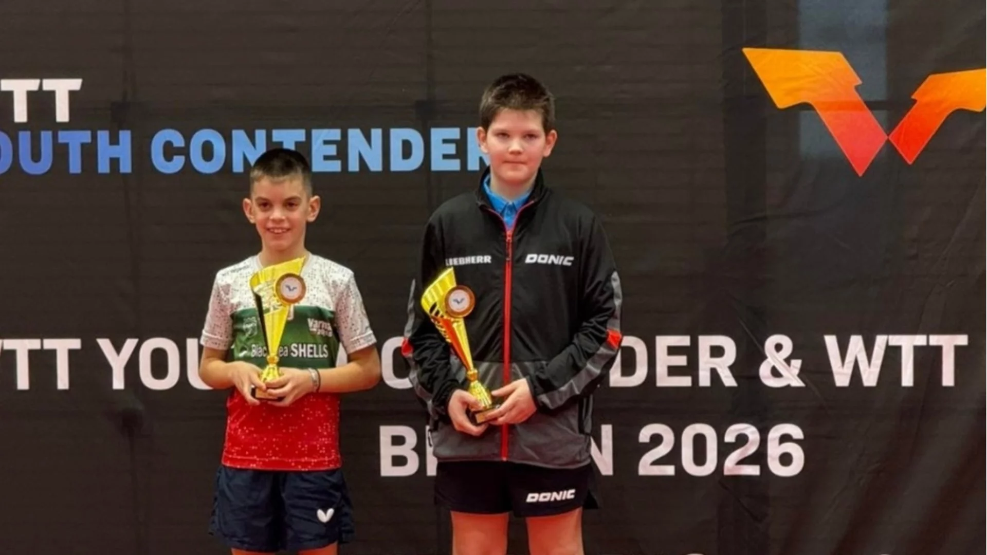 9-годишен българин грабна сребро на турнир от Световната купа по тенис на маса 