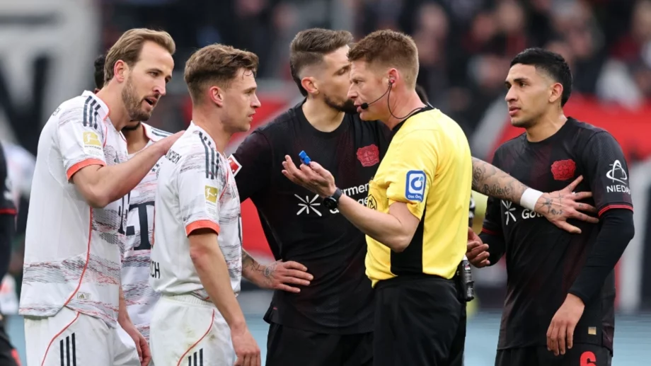 9 души от Байерн Мюнхен оцеляха в лудо дерби срещу Байер Леверкузен