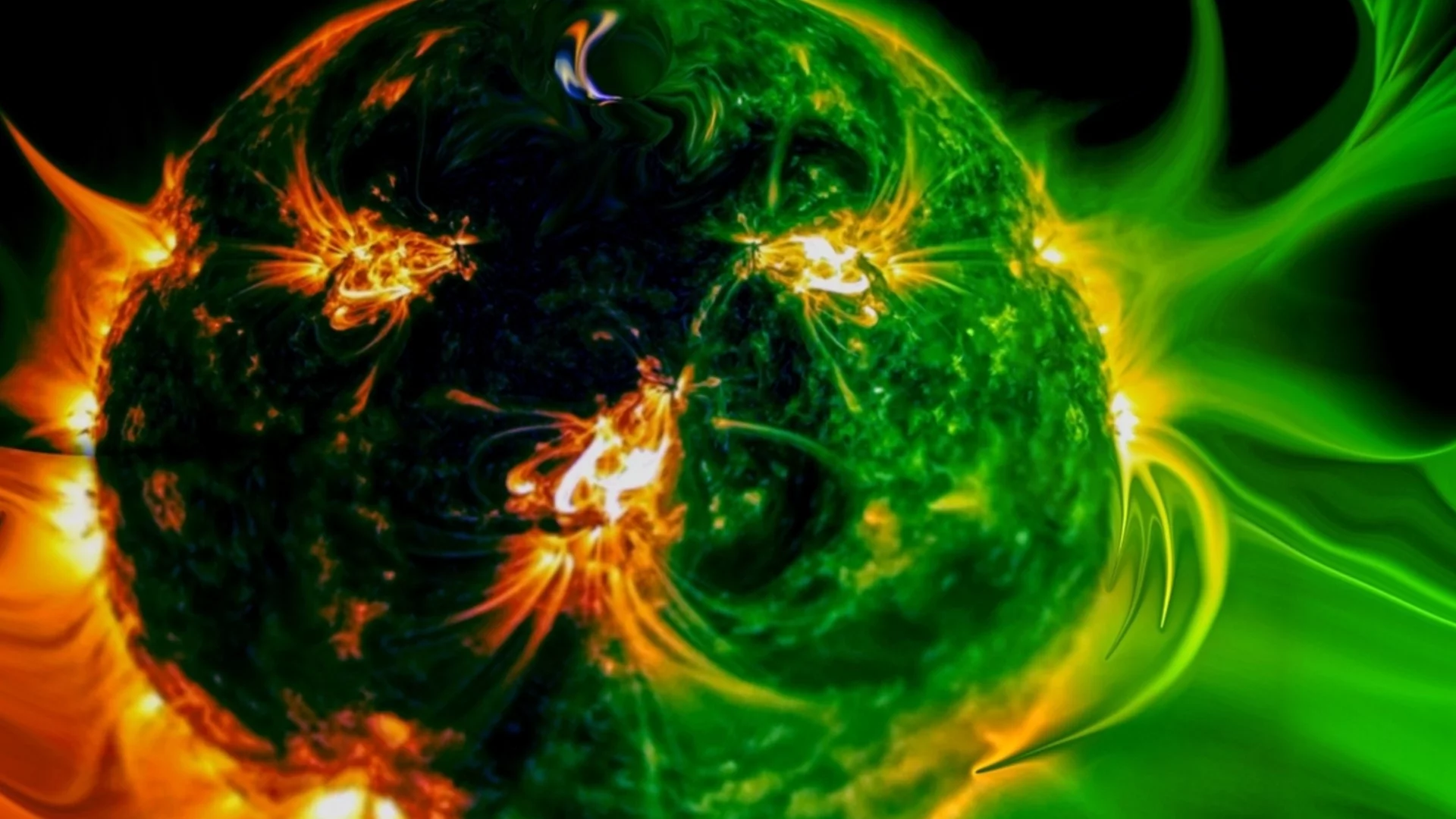 Магнитни бури през седмицата 16-22 март 2026 г. Прогноза от САЩ (ГРАФИКА)