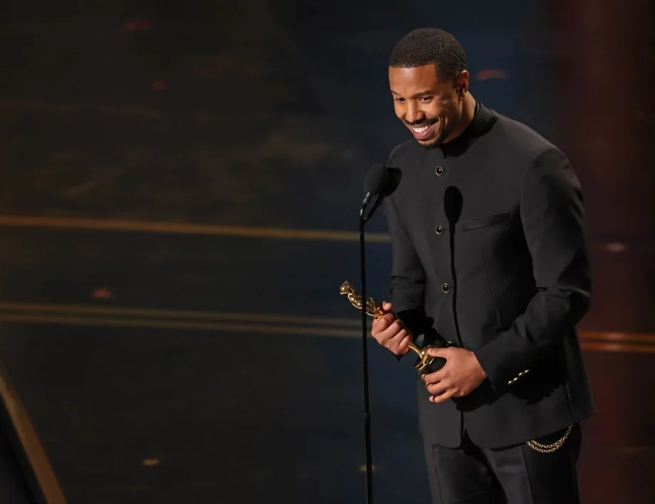 Майкъл Б. Джордан с "Оскар" за главна мъжка роля за изпълнението му в "Грешници"