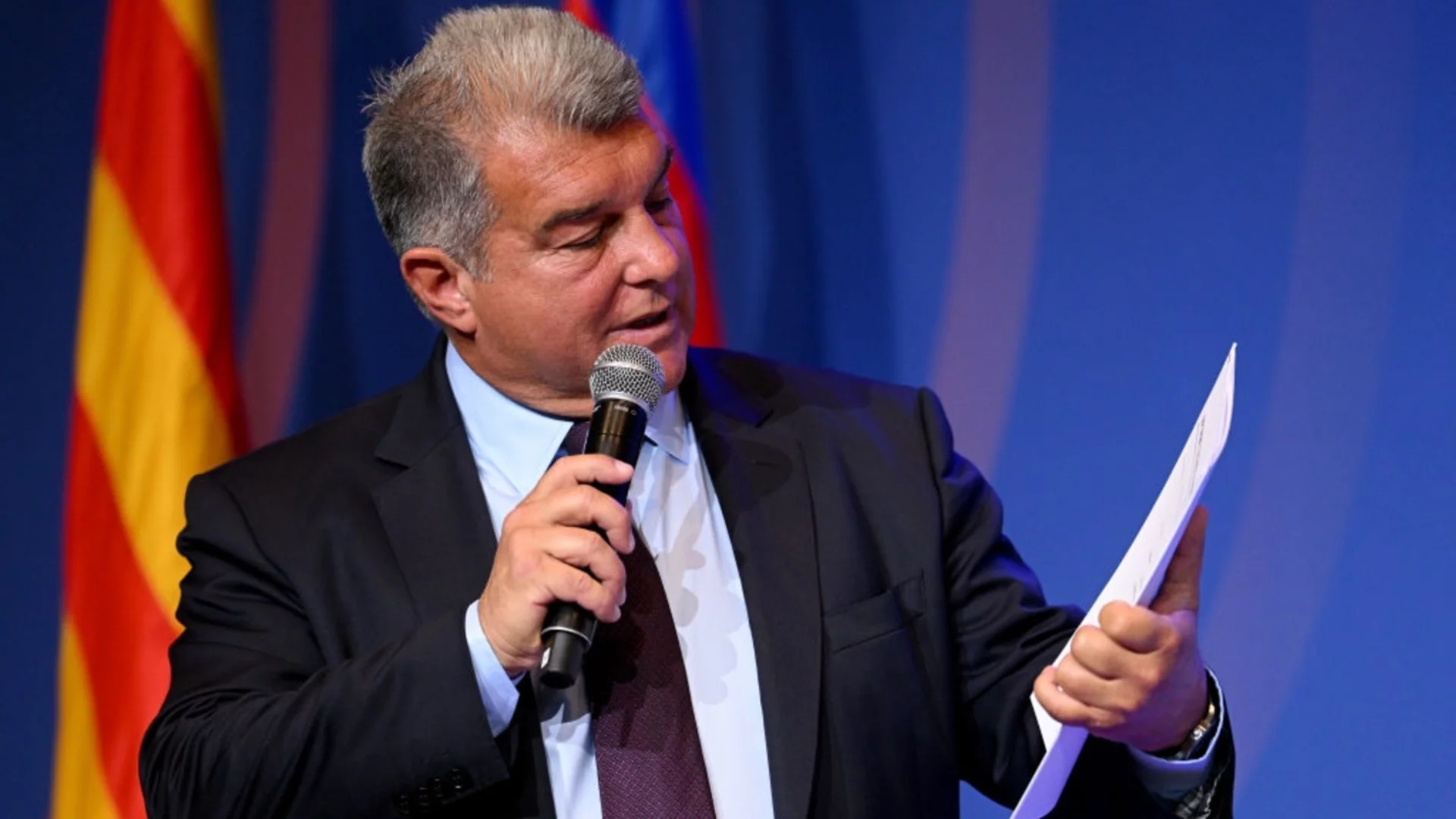 С огромна преднина във вота: Преизбраха Жоан Лапорта за президент на Барселона