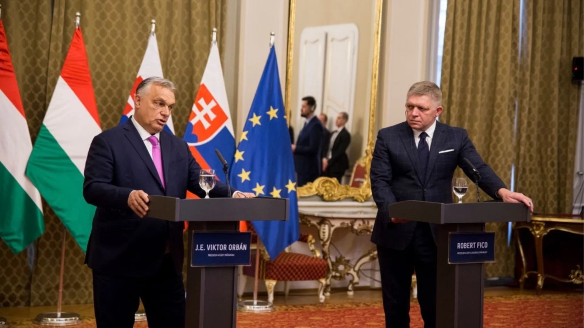 Тотално объркване: Орбан и Фицо не одобриха 90 млрд. евро заем за Украйна, но ЕС го очаква до април (ВИДЕО)