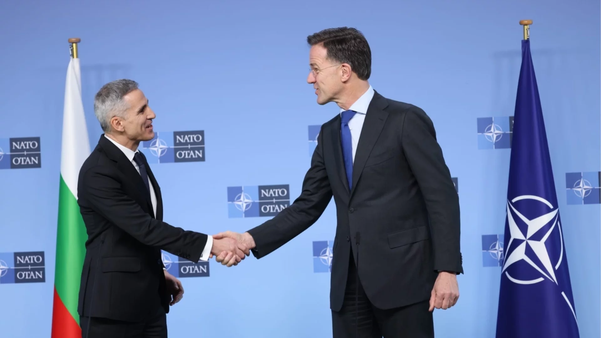 Премиерът увери Рюте, че България ще продължи да стои твърдо до своите съюзници от НАТО (ВИДЕО)