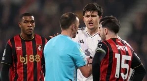 Жесток гаф на Хари Магуайър закопа Манчестър Юнайтед във Висшата лига