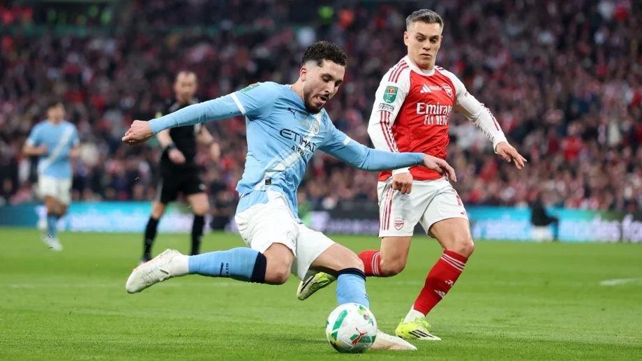 Манчестър Сити подчини отчайващ Арсенал във финала на Карабао къп