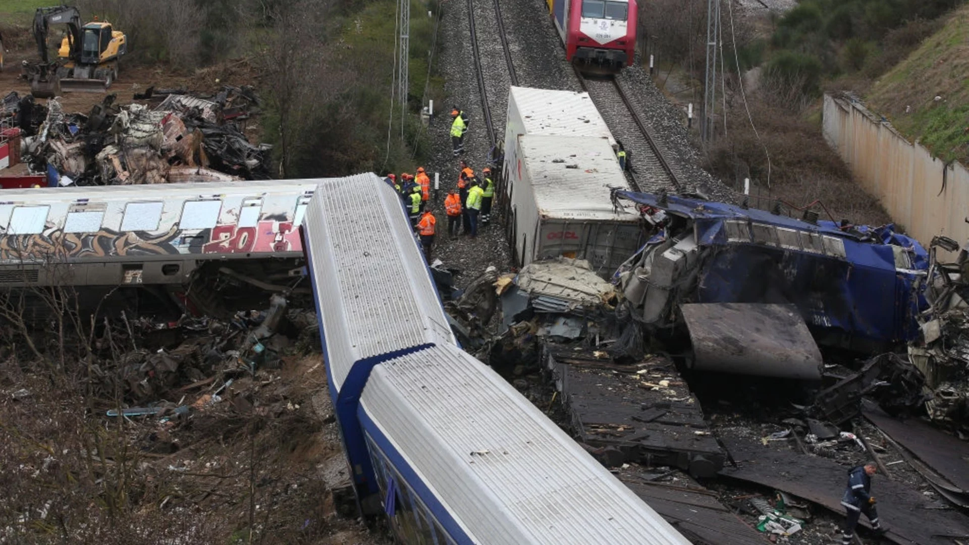 36 обвиняеми: Започна делото за тежката жп катастрофа в Гърция