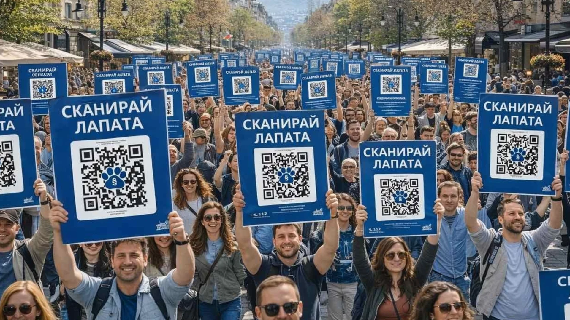 Старт на Националната кампания „Сканирай лапата“