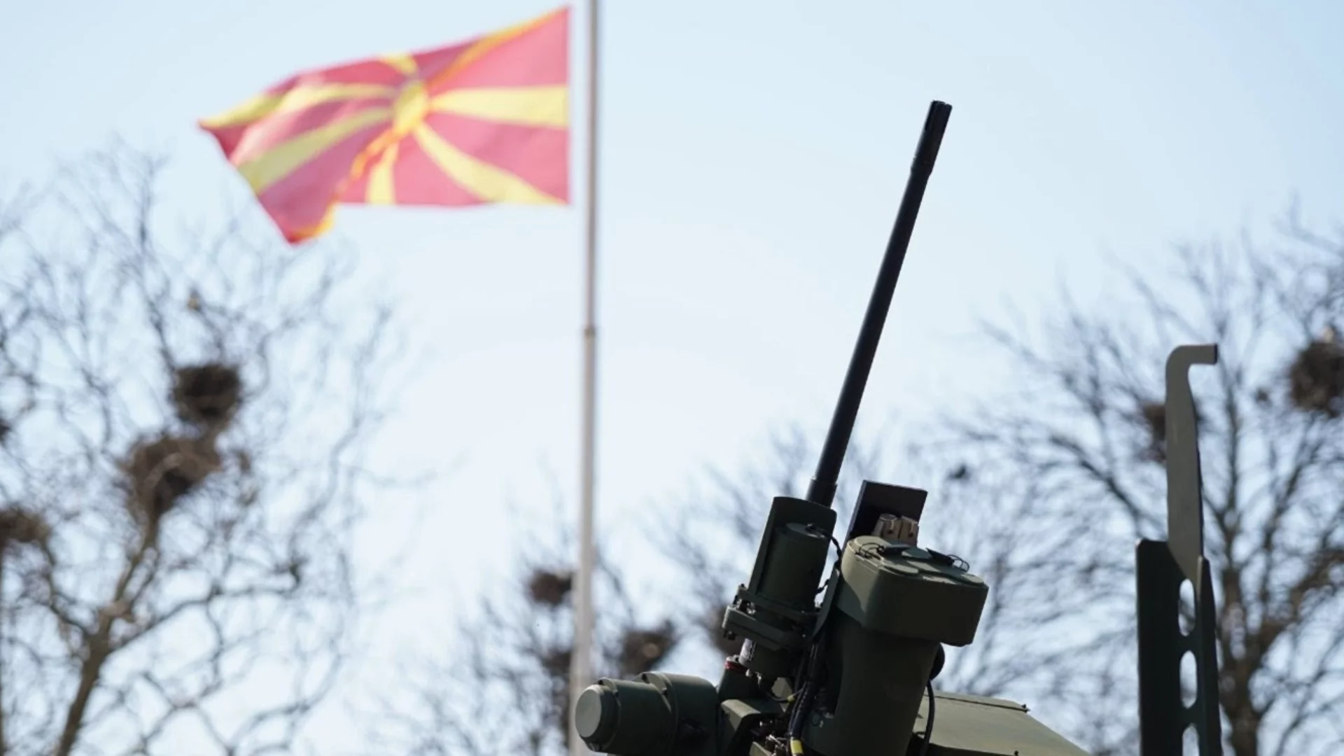 В Северна Македония си показаха новите машини Stryker (ВИДЕО и СНИМКИ)