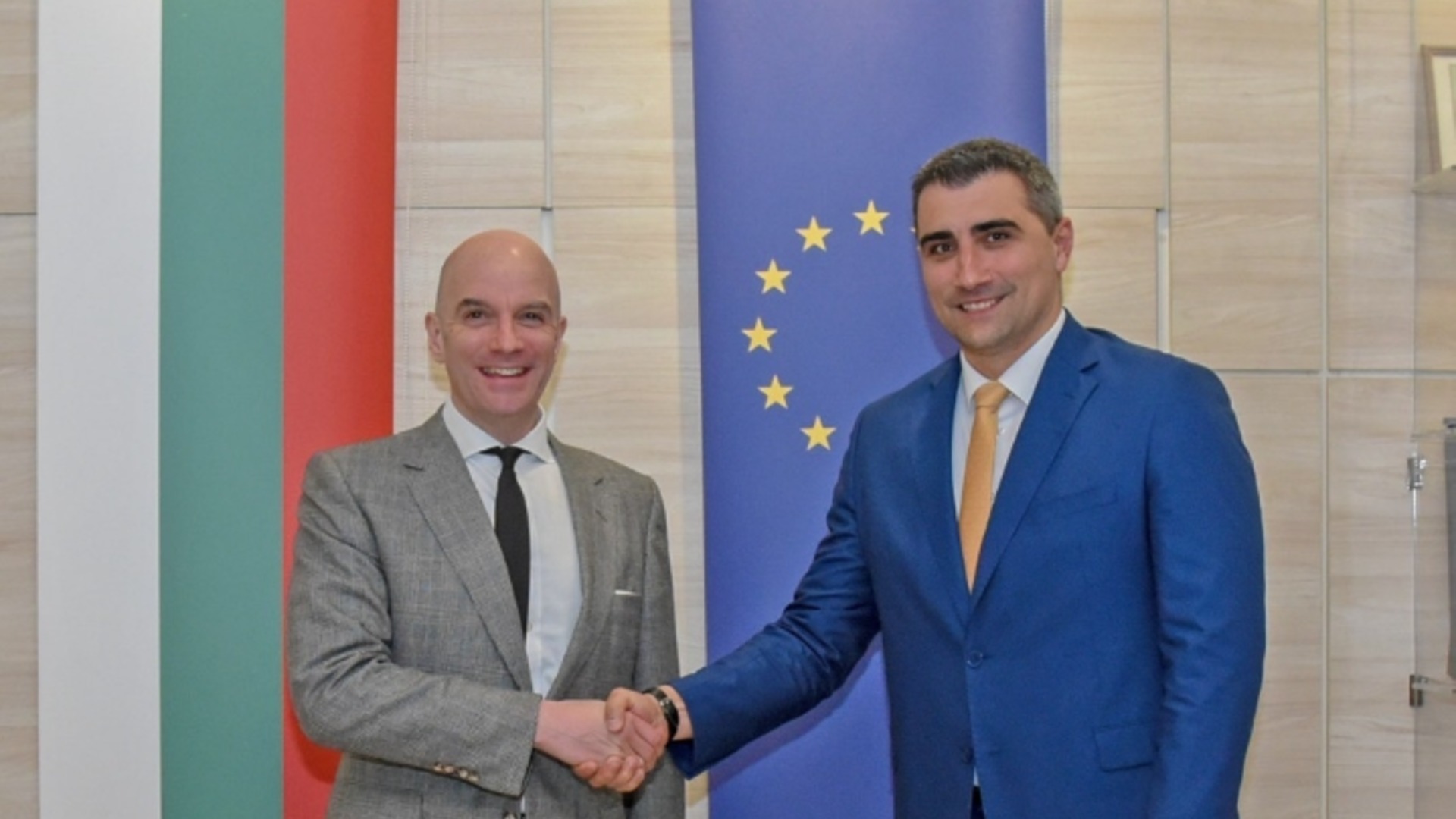 Кметът на Община Пазарджик посрещна посланика на Великобритания в България