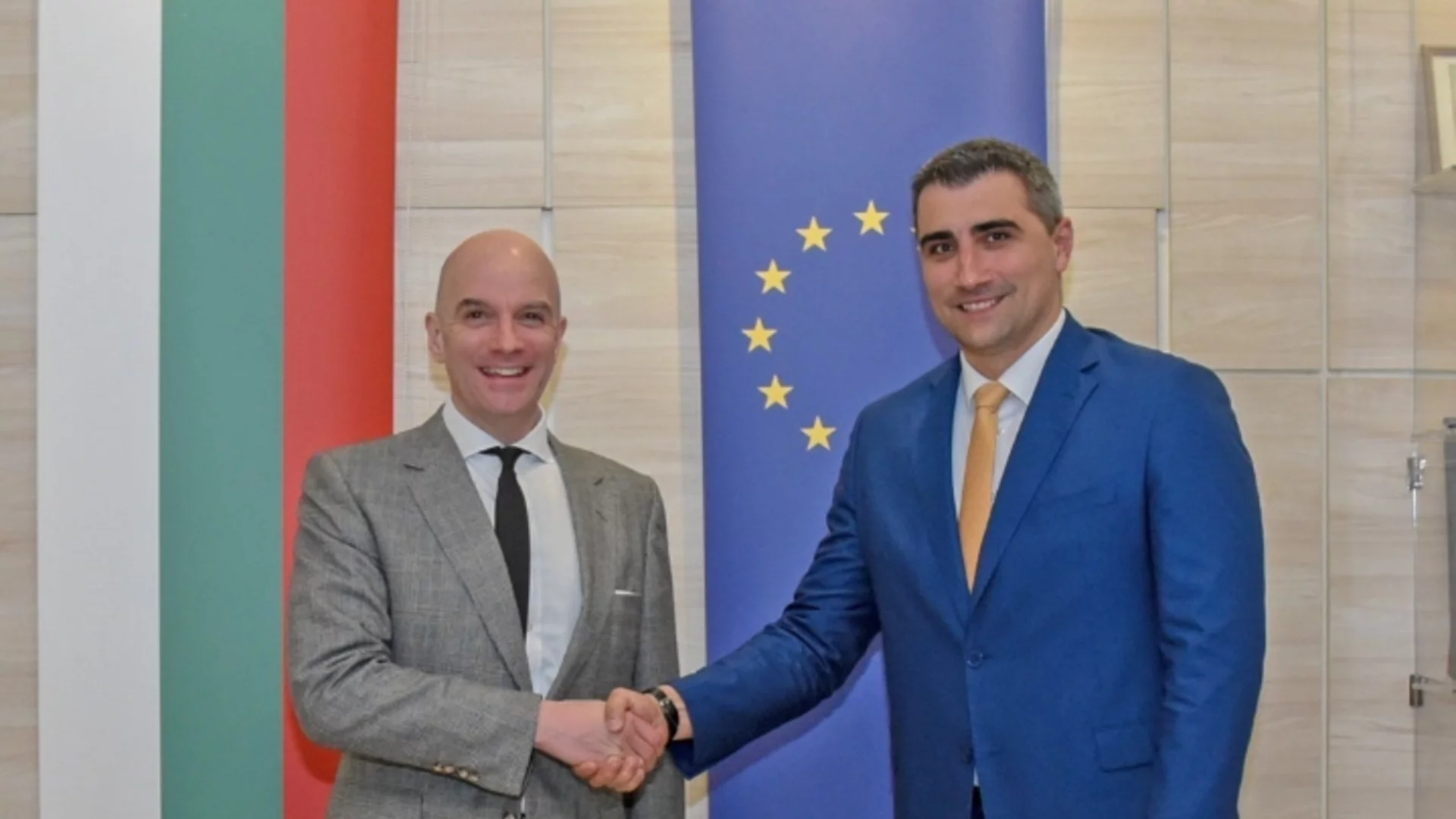 Кметът на Община Пазарджик посрещна посланика на Великобритания в България