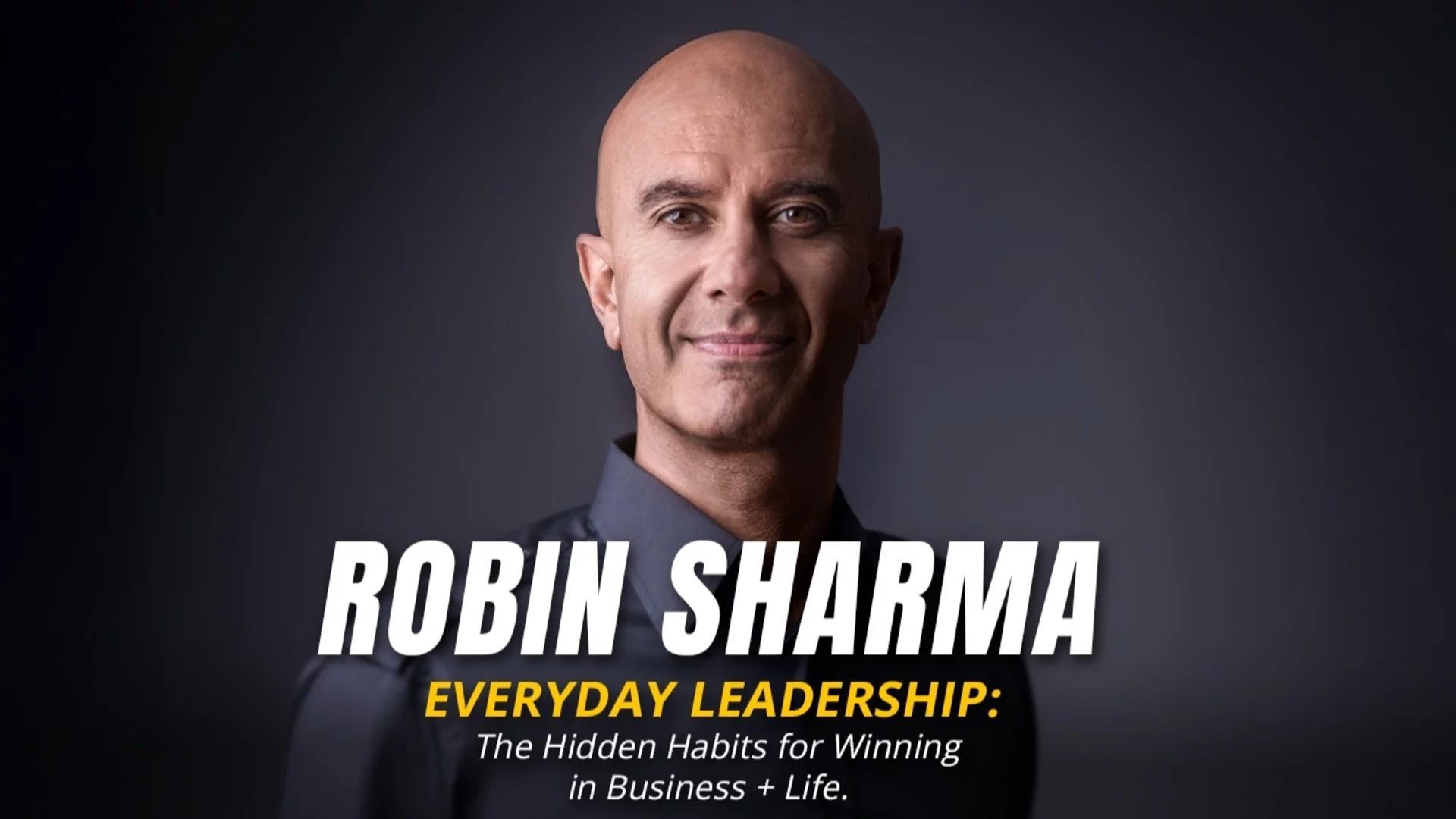 Как мислят великите лидери: Робин Шарма с лекция на живо в София