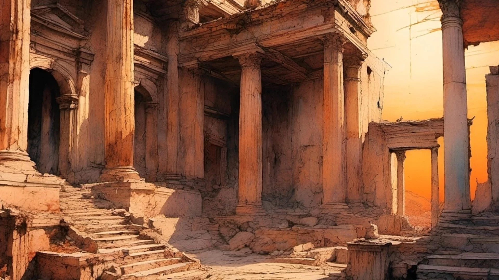 Учени откриха следи от древни „картечни“ удари по стените на Помпей