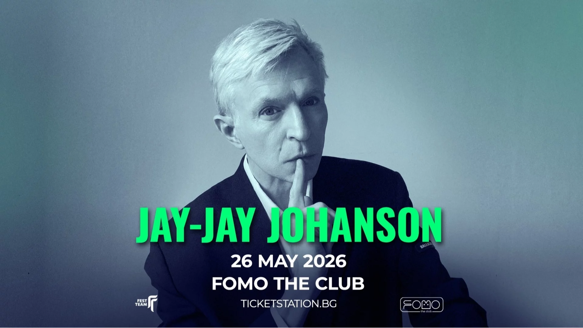 Емблематичният шведски артист Jay-Jay Johanson за първи път в София