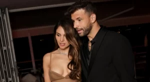 Пламтяща любов: Григор Димитров със закачливо намигване към любимата Ейса