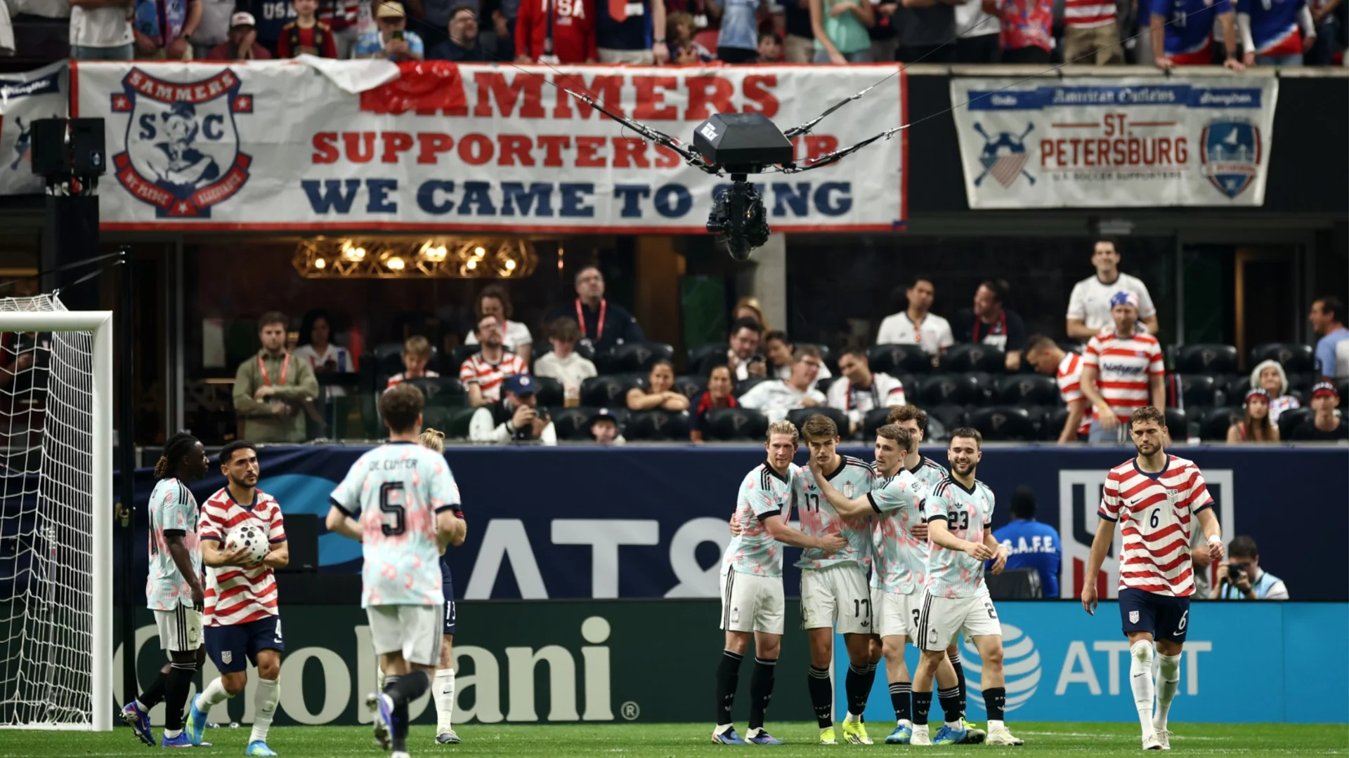 Белгия се разправи със САЩ в мач със странна подробност