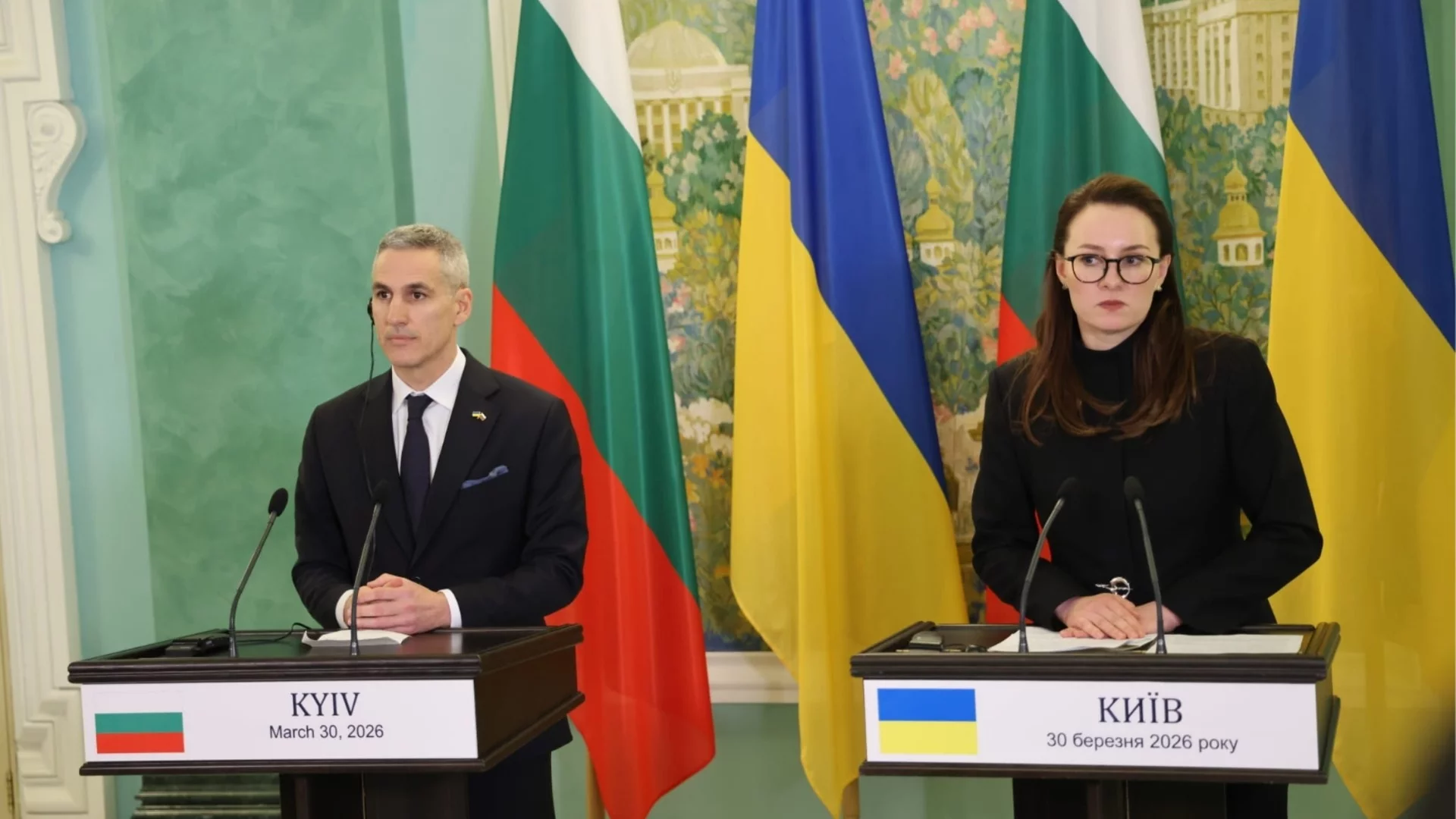 Украйна благодари на България, Андрей Гюров със силни послания в Киев (СНИМКИ)