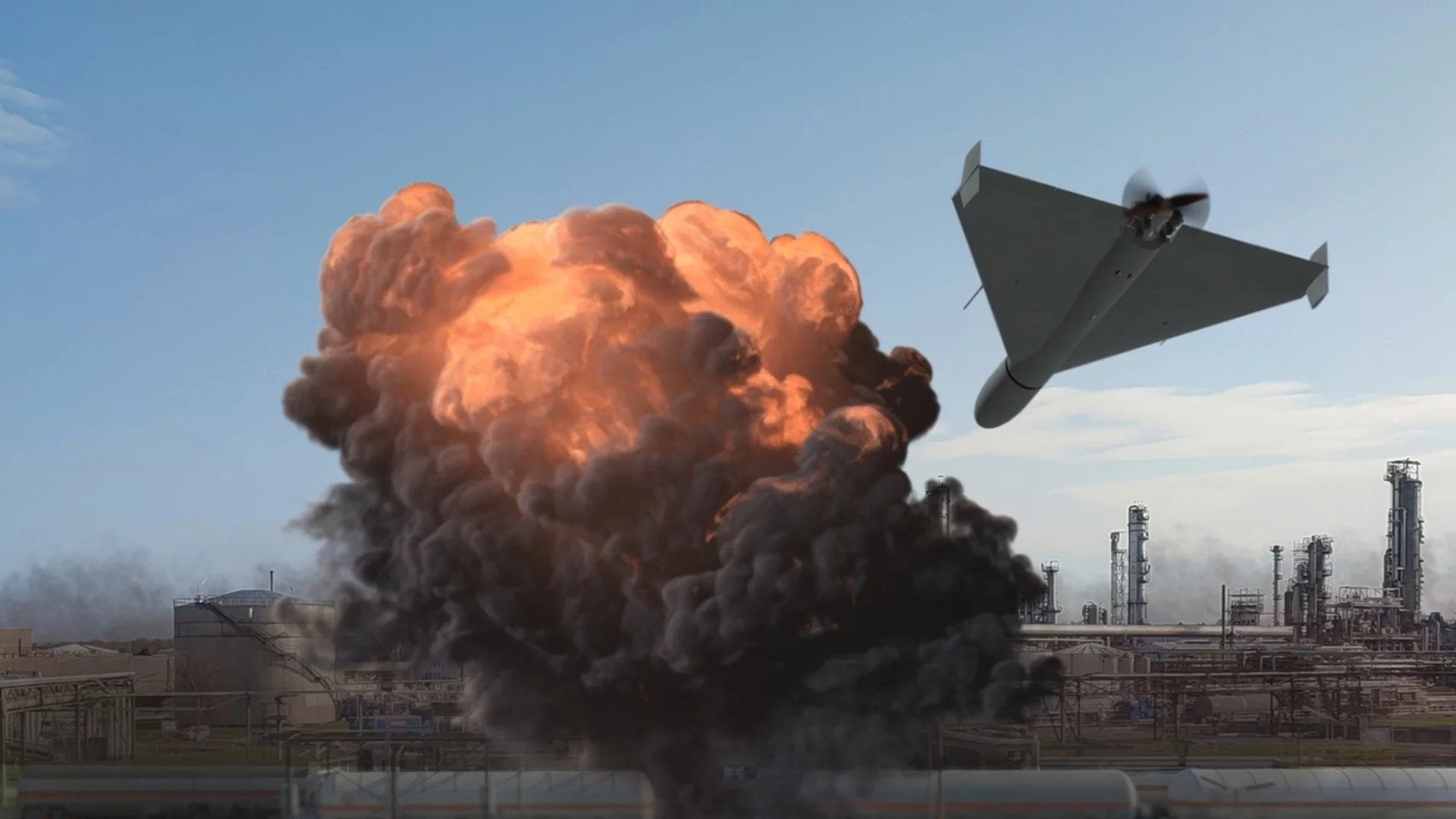 Ракета върху дрон: Иновация или опит за всяване на страх показа Русия? (СНИМКИ)