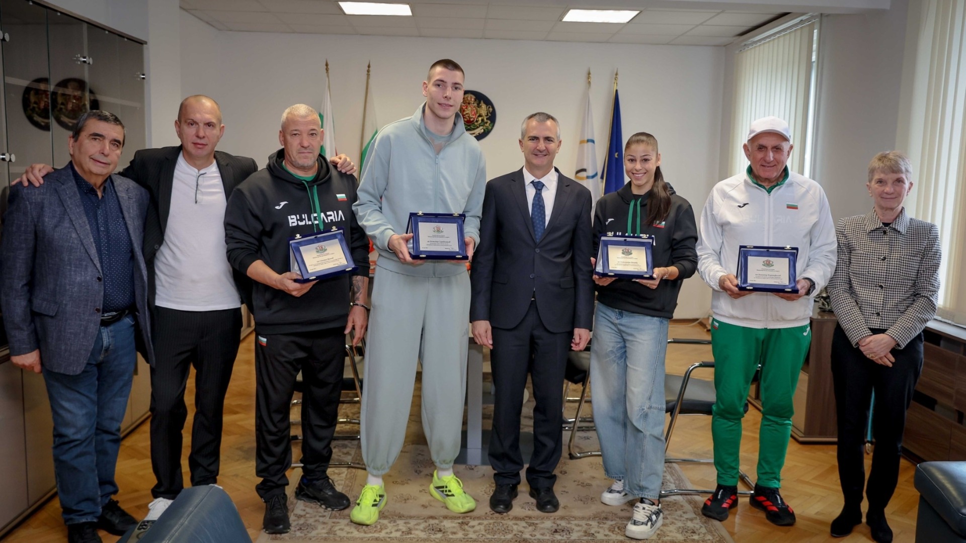 Признание за световните успехи: Вижте какви премии получиха Саръбоюков и Начева от ММС