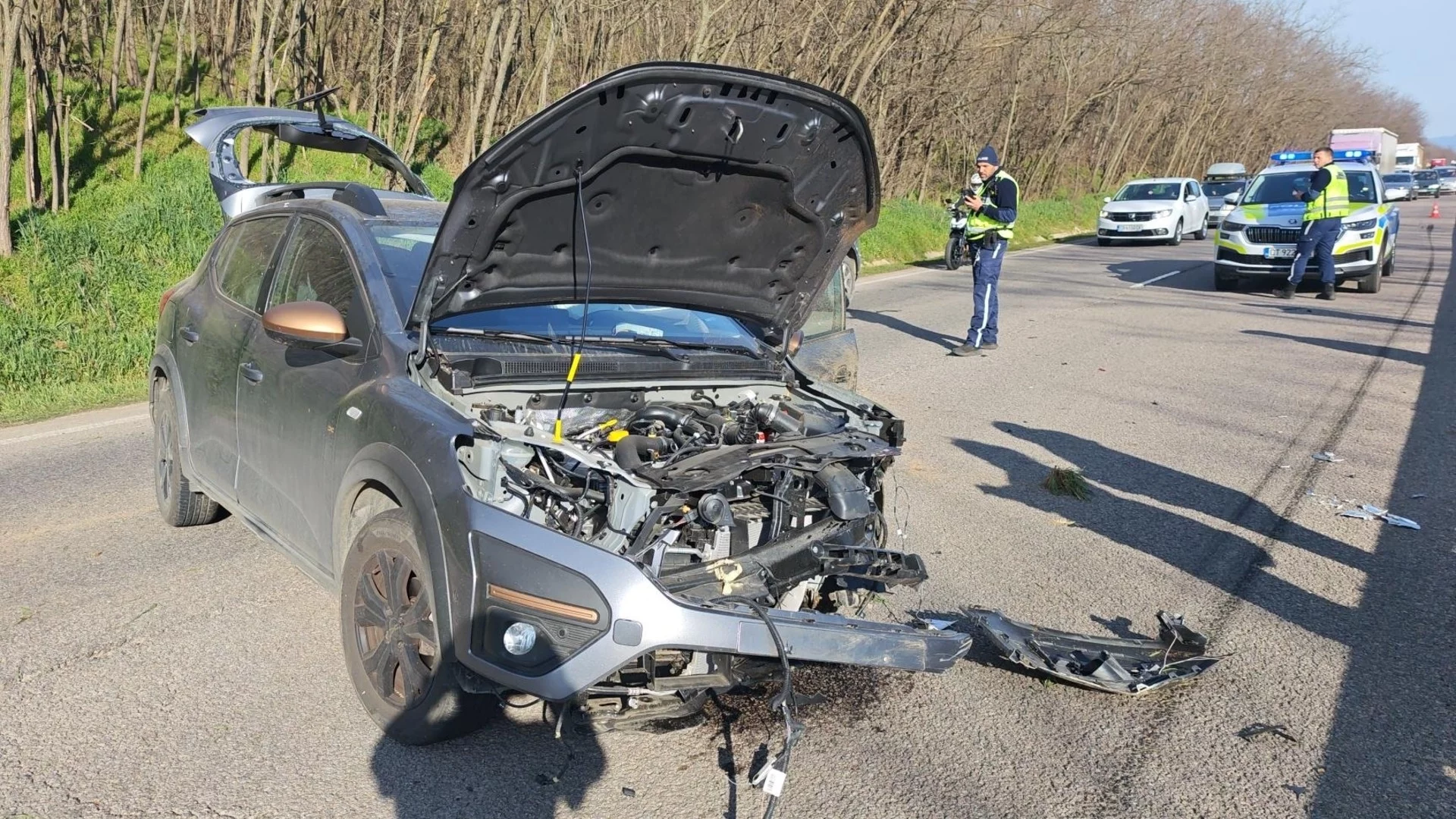 Отнел предимство: Възрастен мъж пострада при катастрофа