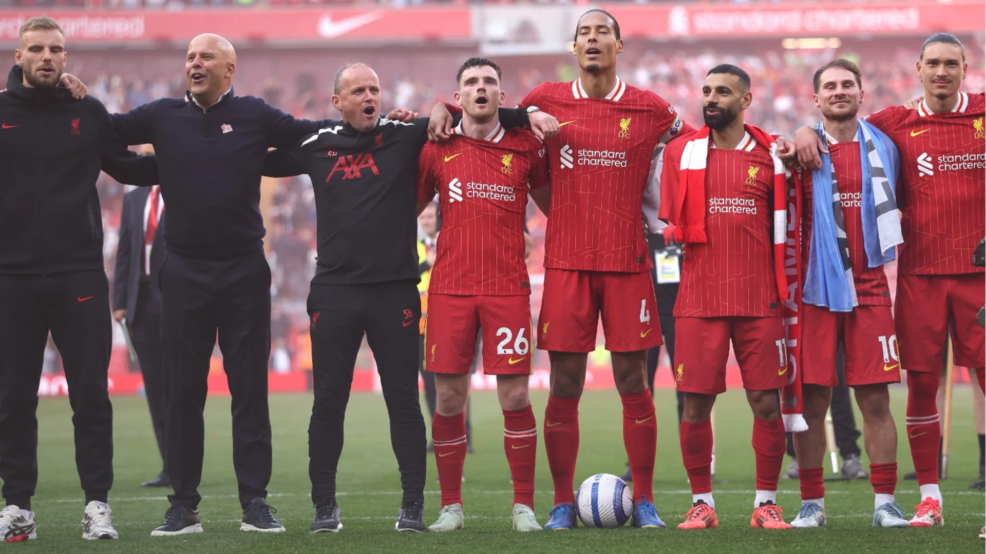 Краят на една ера в Ливърпул: Още една легенда си отива от „Анфийлд“ заедно с Мохамед Салах