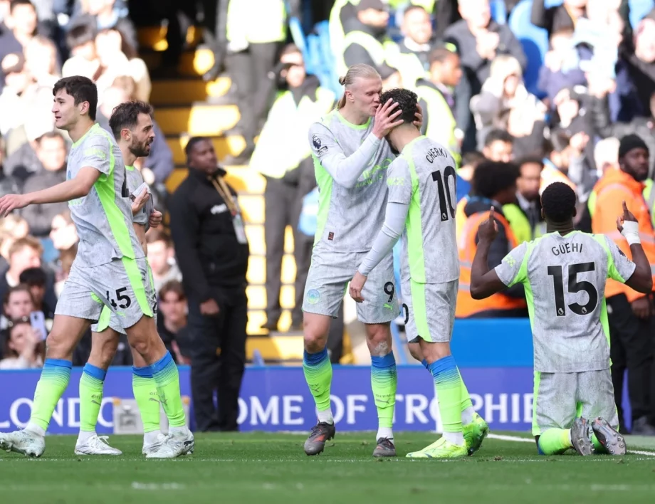 Арсенал, пази се! Сити унищожи Челси и показа мускули в критичен момент в борбата за титлата