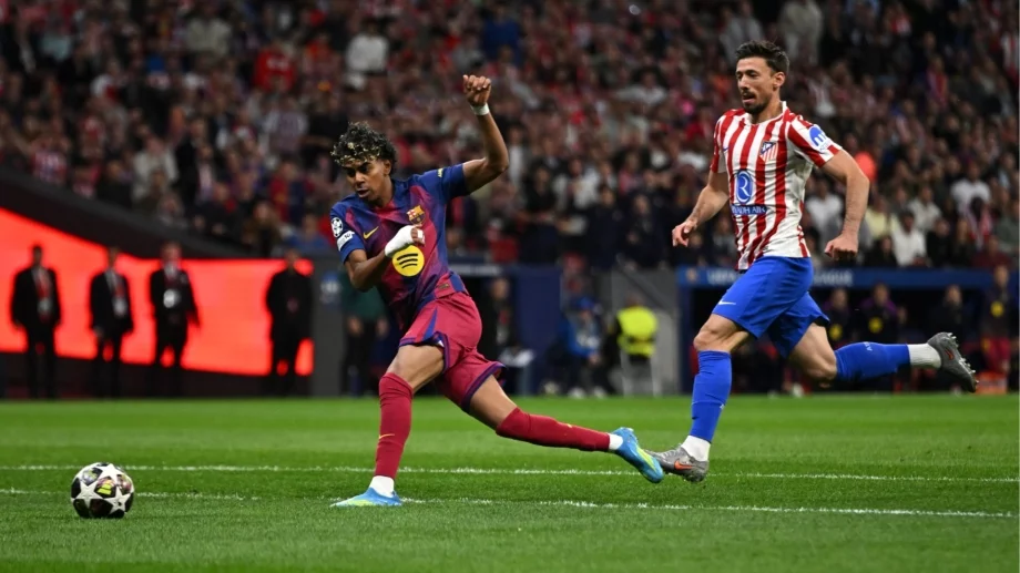 Шампионска лига НА ЖИВО: Луди 45 минути между Атлетико Мадрид и Барселона