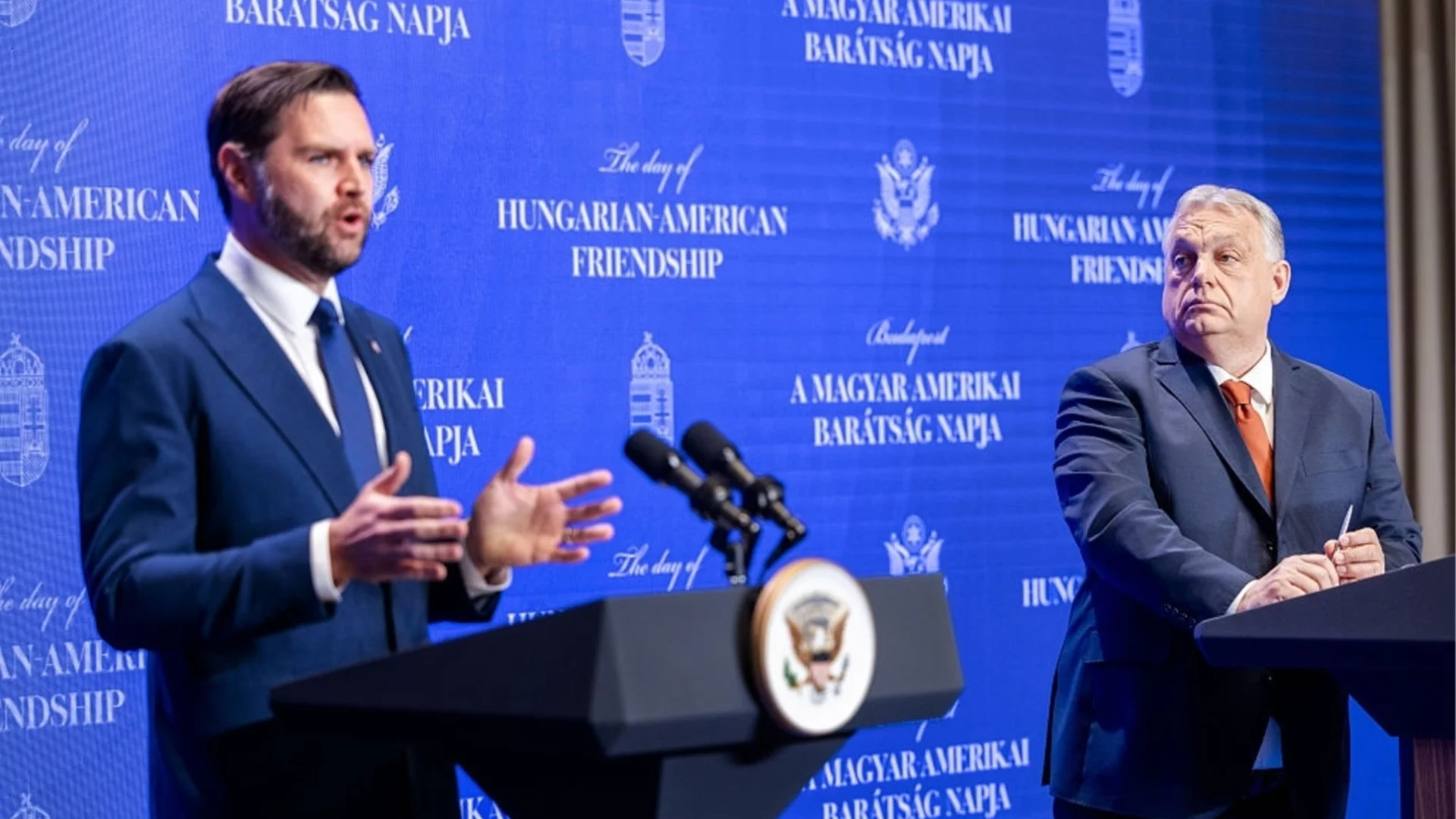 Ванс "натъжен" от загубата на Орбан