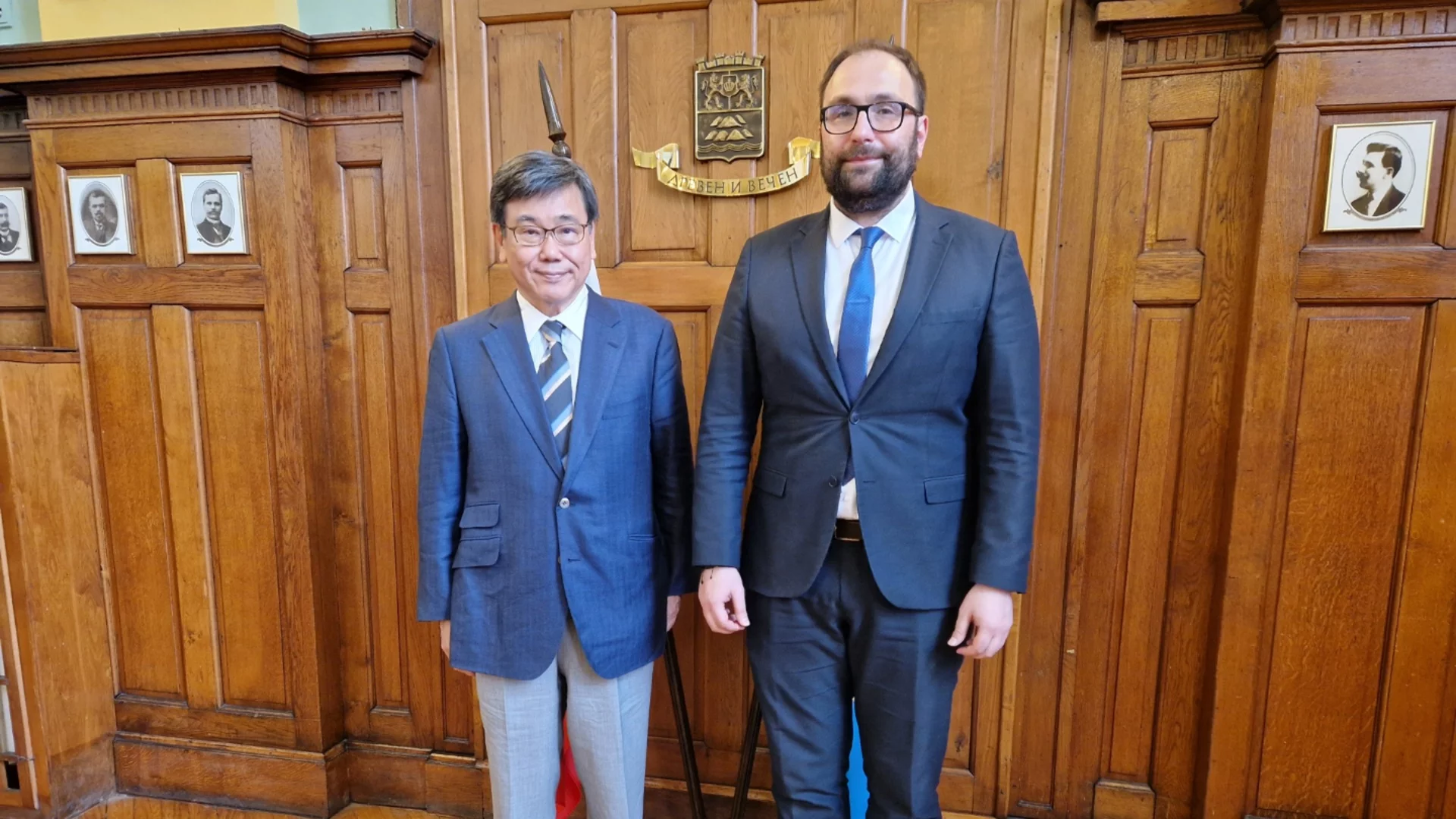 Посланикът на Япония у нас на първо посещение в Пловдив