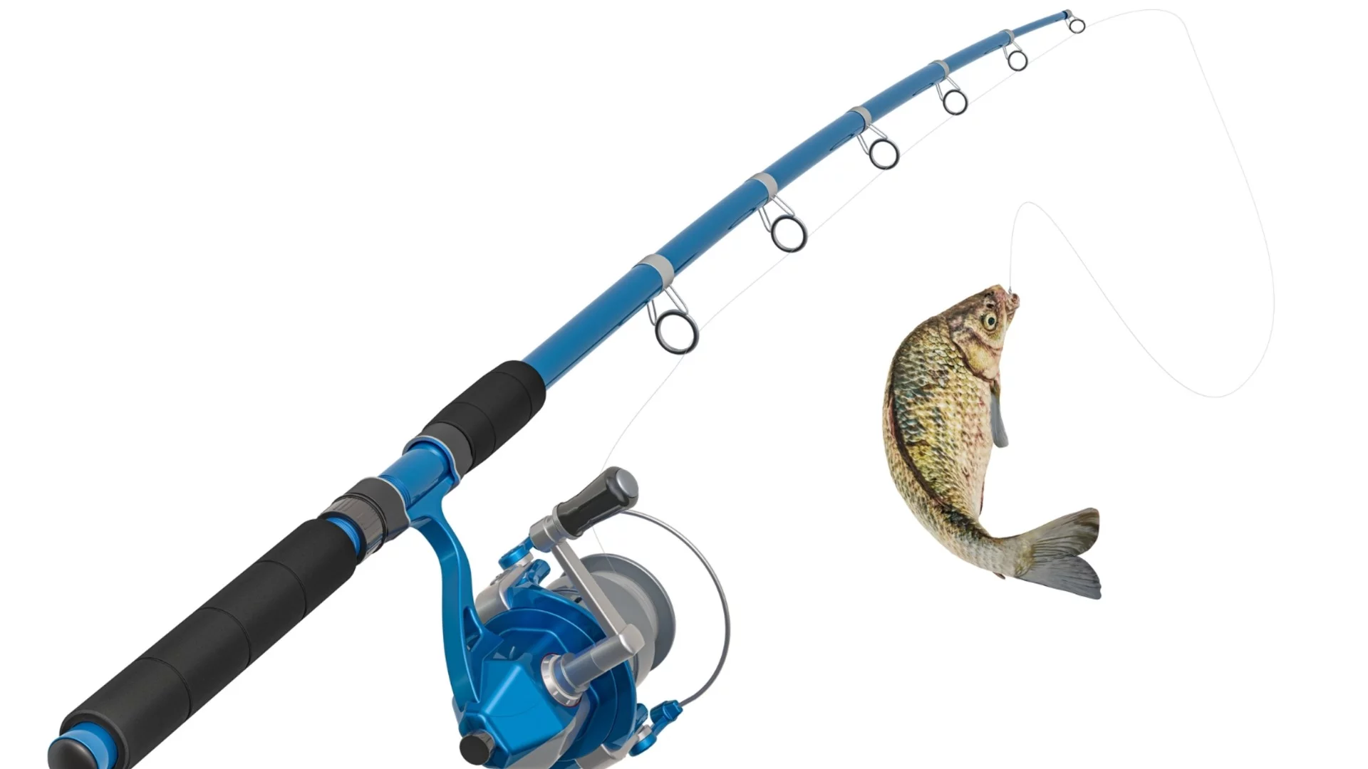 Жена задигна рибарски такъми