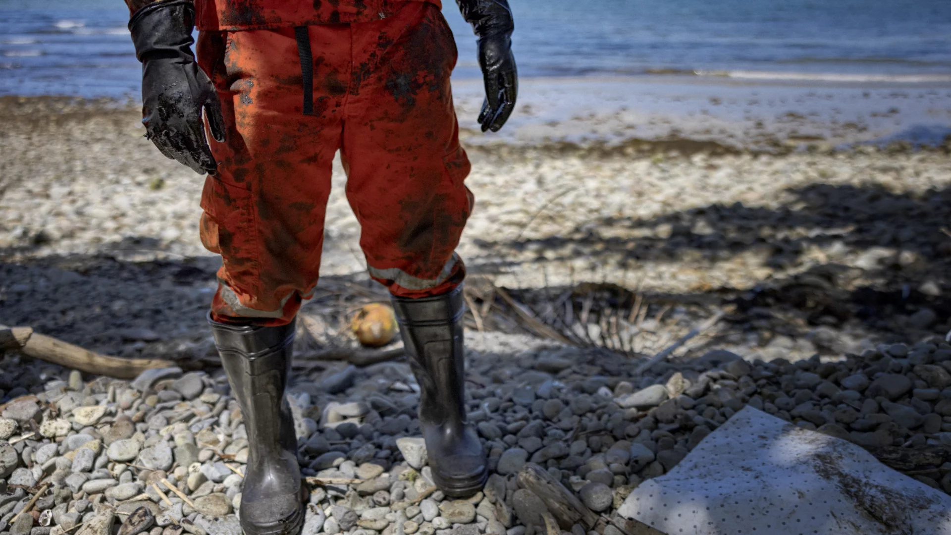 Нов петролен разлив в Анапа, руски певици и блогърки плачат, че на Путин не му казвали за проблемите (ВИДЕО)