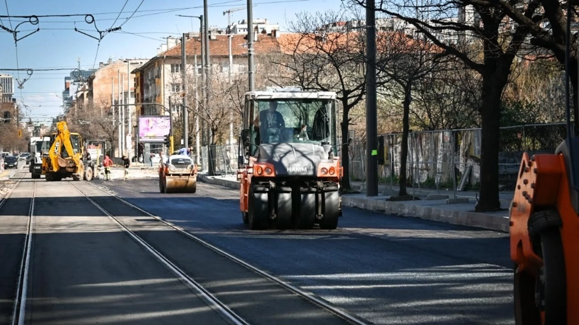 Асфалтират ключов участък от бул. "Александър Стамболийски"