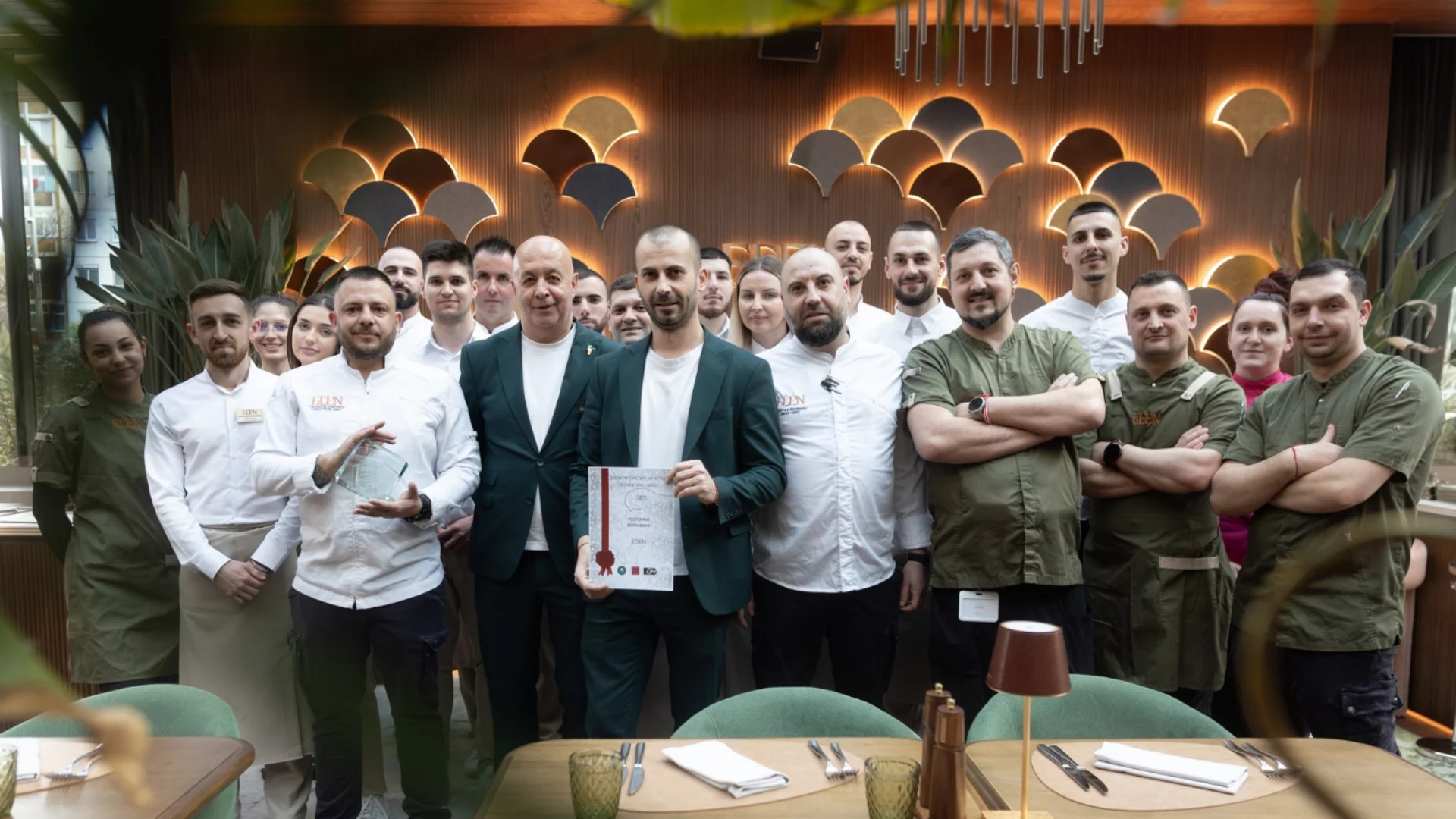 "Ресторант на годината" EDEN посреща гръцки шеф с Мишлен опит   