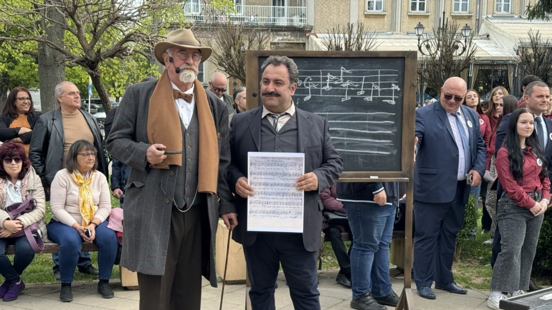 Русе отбеляза делото на Стоян Михайловски с концерт и възстановка на създаването на химна „Върви, народе възродени“