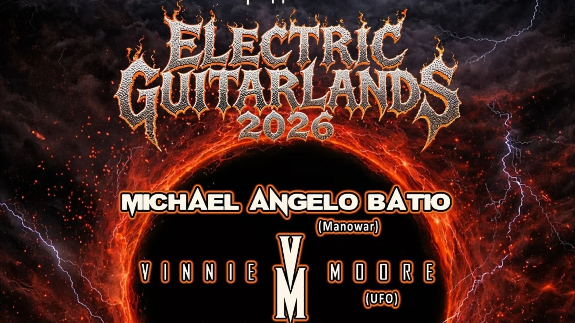 Броени дни до концерта Electric Guitarlands 2026 с Вини Мур и Майкъл Анджело Батио: Важни новнини