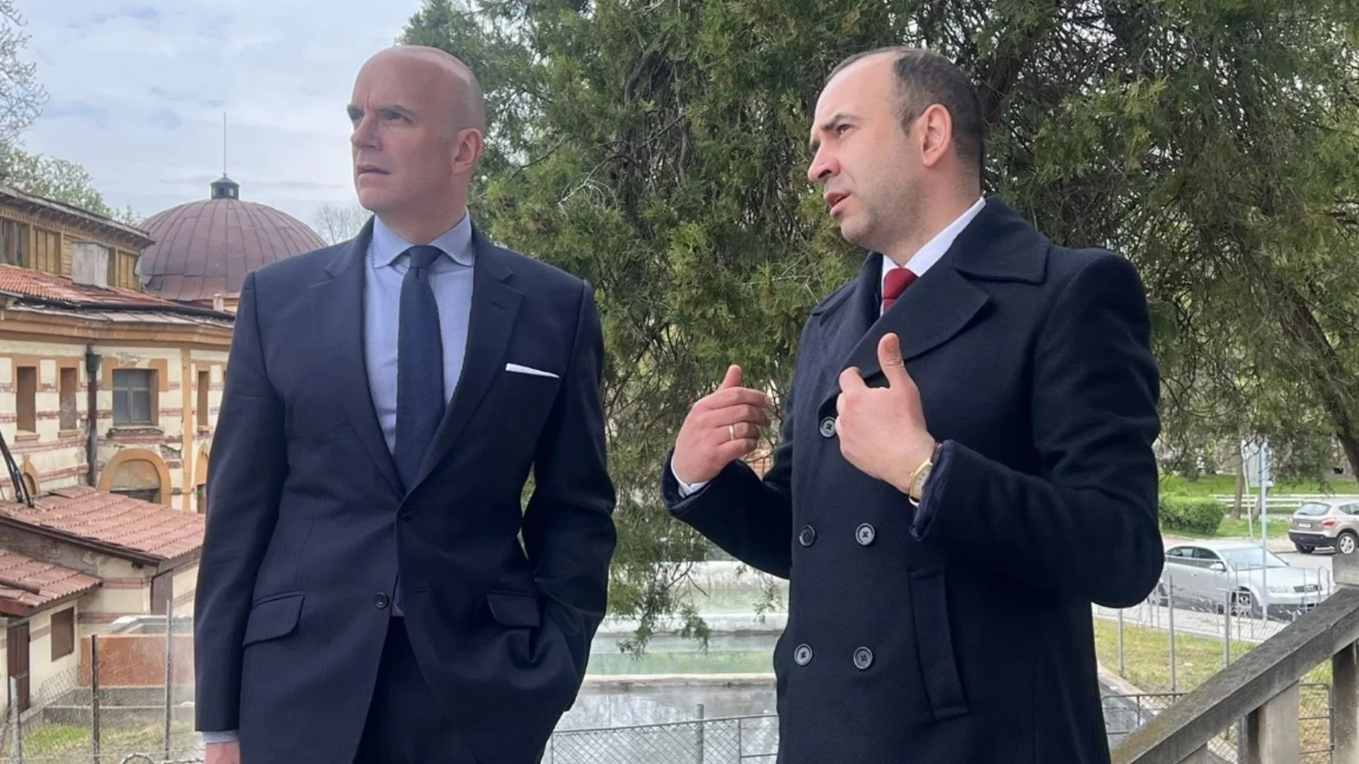 Кметът на Кюстендил се срещна с посланика на Великобритания у нас