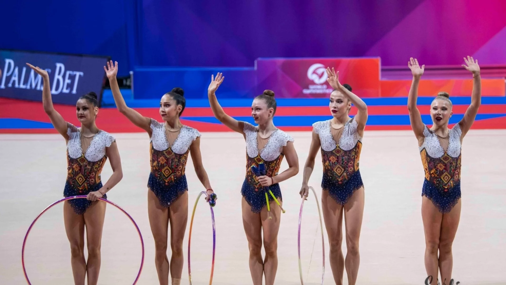 Ансамбълът на България завоюва медал на Световната купа по художествена гимнастика в Баку