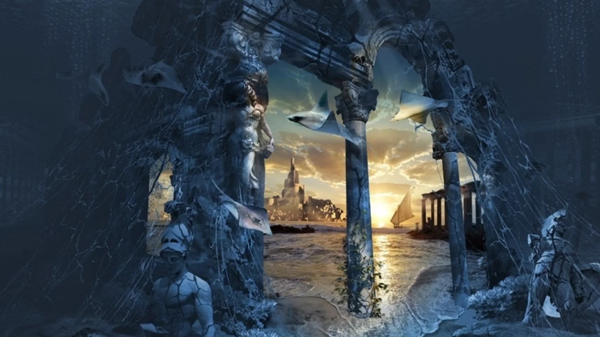 Археолози откриха древен град, напомнящ Атлантида, на дъното на езеро: какво се е случило с него?