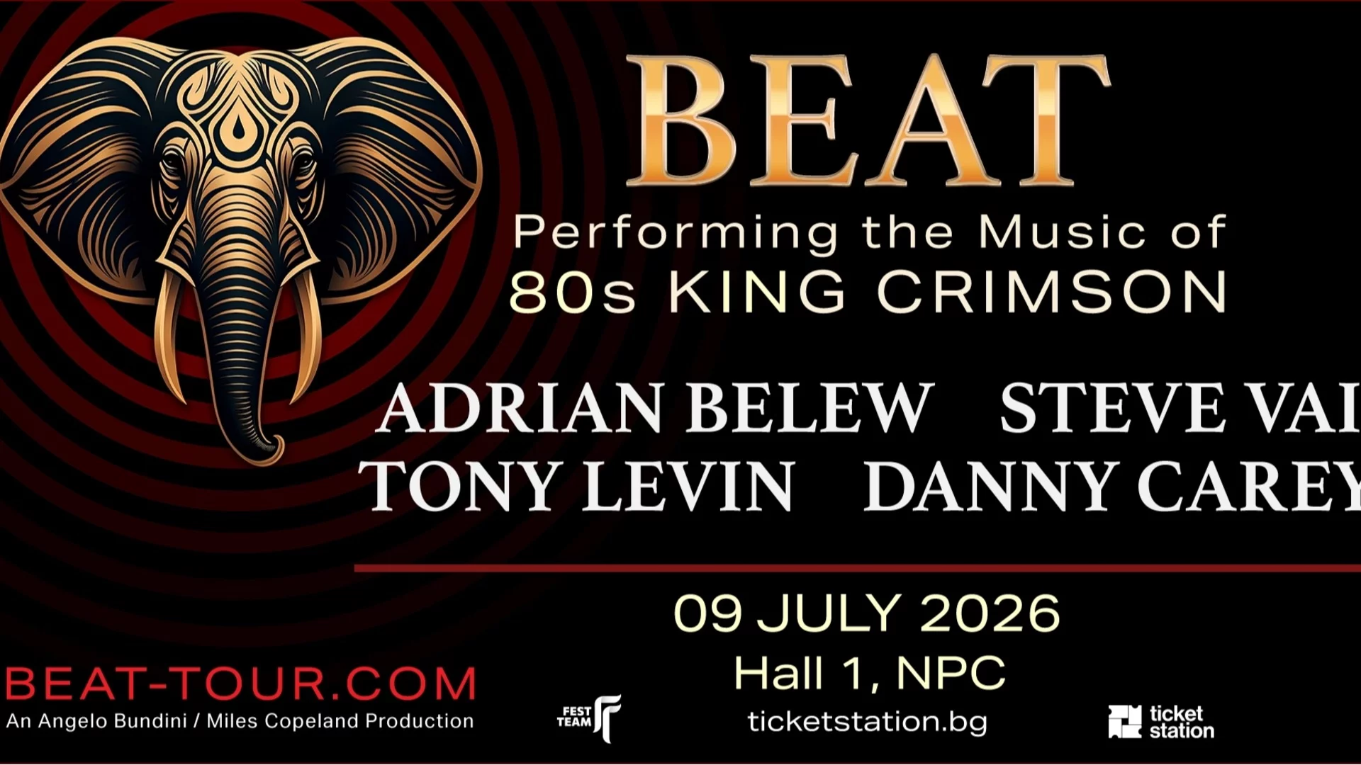 Ето кои са легендарните музиканти зад супергрупата BEAT, съживяваща звука от 80-те на King Crimson