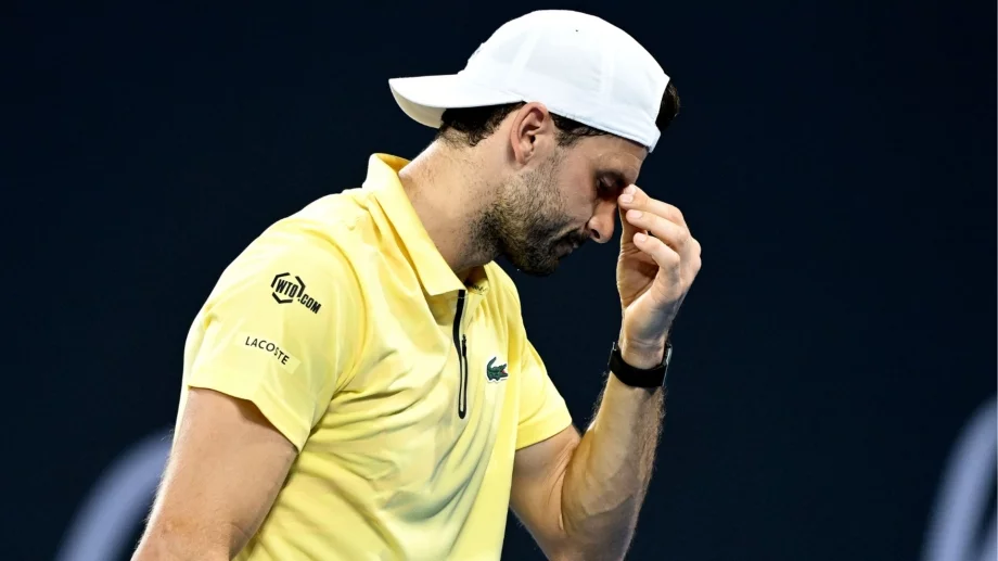 Свободното падане на Григор Димитров продължава след болезнено унижение от прохождащ тенисист