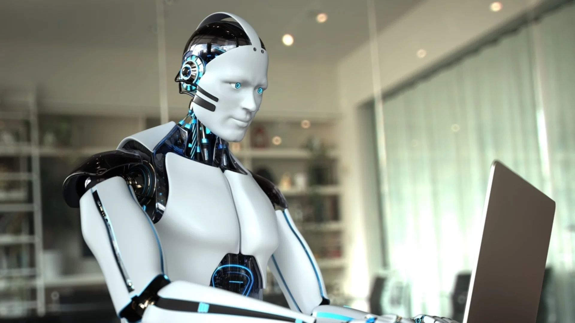 Магазин в Китай: Хуманоиден робот грабва грилован колбас, а после бутилка (СНИМКИ)