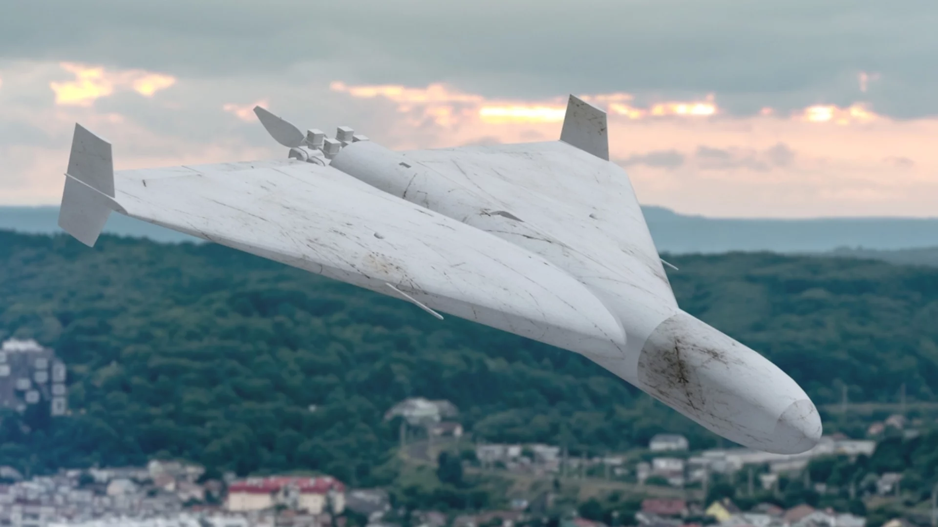 Руски дрон с бойна глава падна в Румъния (ВИДЕО)