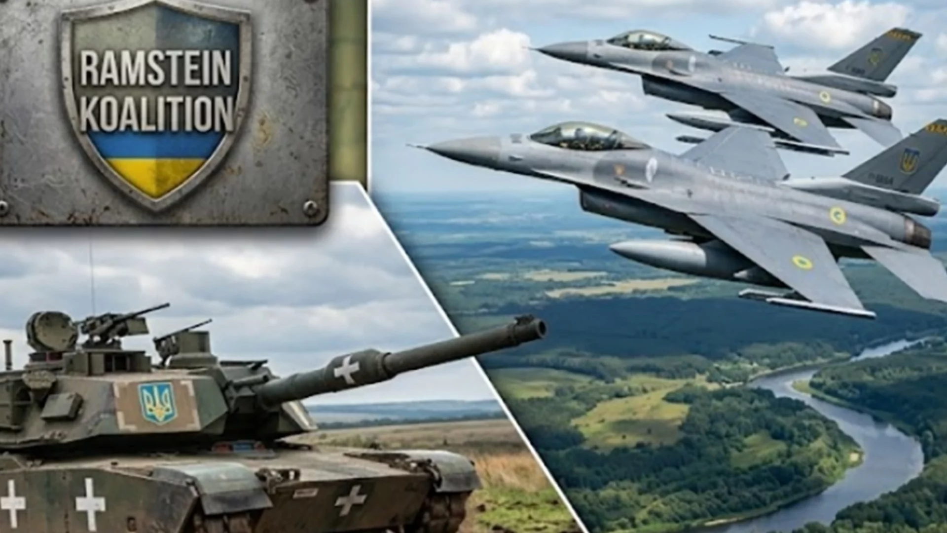 От HIMARS до F-16: Рамщайн въоръжи със 150 млрд. долара Украйна